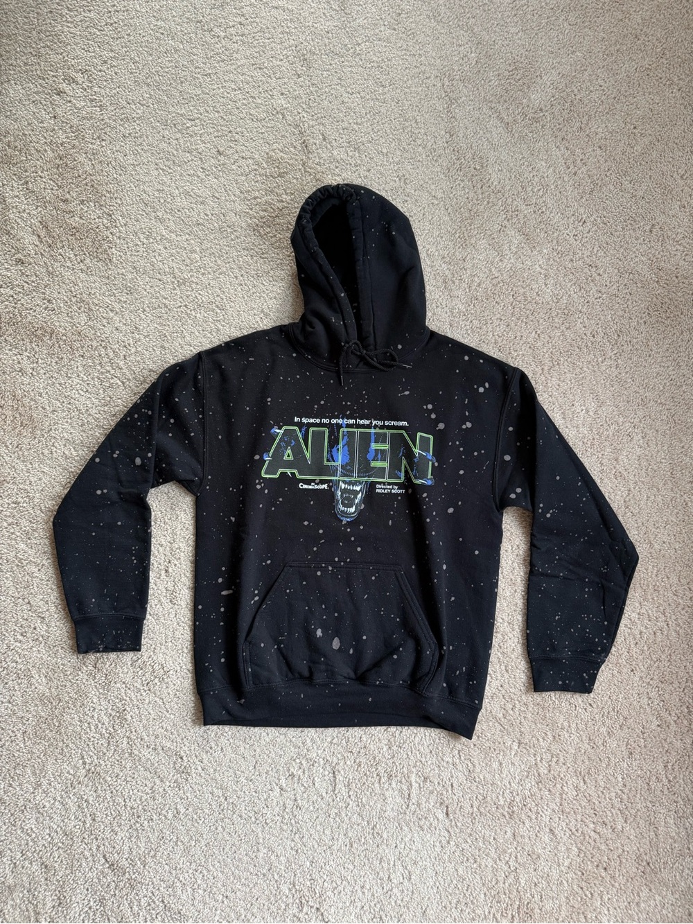 ALIEN Ridley Scott Tie Dye Hoodie